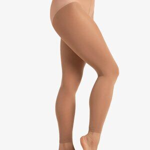 Capezio Adult  Footless Tight with Self Knit Waistband